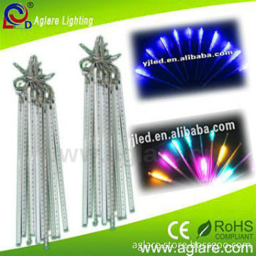 Best seller automatic RGB DC12V LED drop rain lights tube